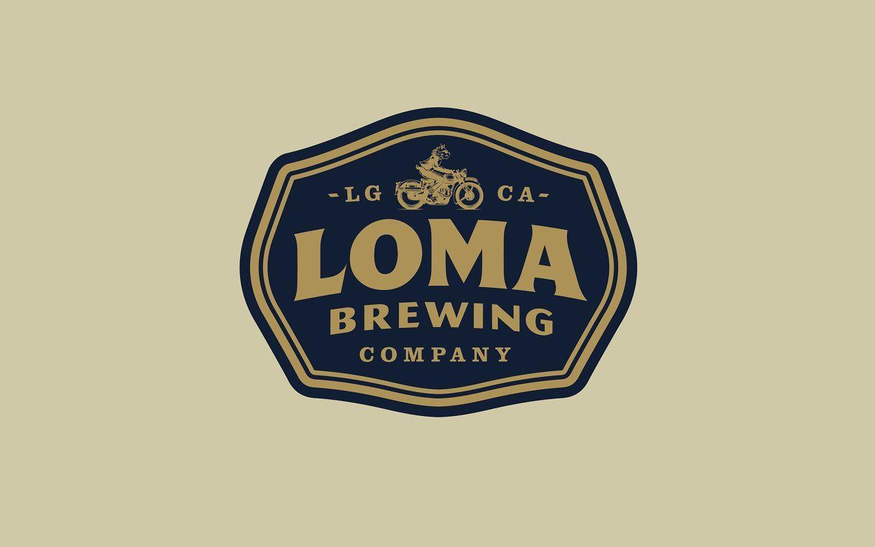 Loma Logo - Loma Brewing Company | typography/ lettering | Brewing co, Brewing ...