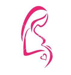 Pregnant Logo - Best OB image. Doula business, Logo branding, Pregnancy