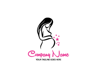 Pregnant Logo - Pregnant Women Designed