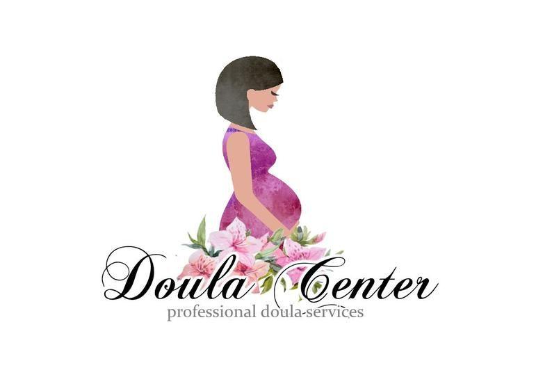 Pregnant Logo - Pregnant Logo, Pregnancy logo, Doula Logo, Labor Logo, Woman logo, Pregnant  lady, Purple logo, Floral Logo, Black hair, Maternity logo