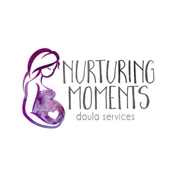 Pregnant Logo - Pregnant Mother Logo Design Pregnant Woman by QuietForestDesign ...