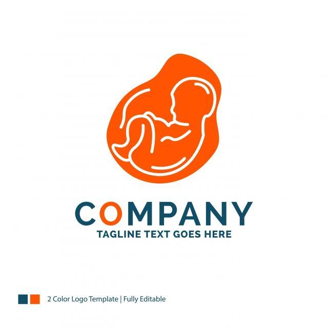 Pregnant Logo - baby,pregnancy,pregnant,obstetrics,fetus logo design blue a Template ...