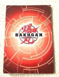 Bakugan Logo - Details About BAKUGAN BATTLE BRAWLERS ALBUM (9X13 IN.) 12 DOUBLE SIDED PAGES WITH 38 CARDS