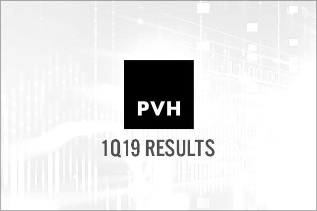 PVH Logo - PVH (NYSE: PVH) 1Q19 Results: Revenue Misses, US Comps Decline as ...