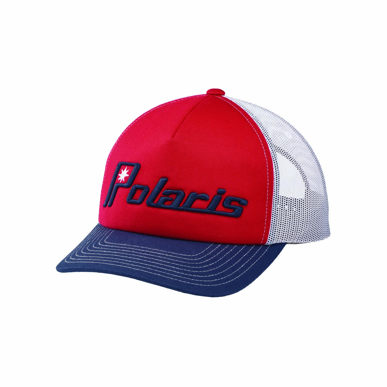 Timbersled Logo - Men's Retro Trucker Cap - Red