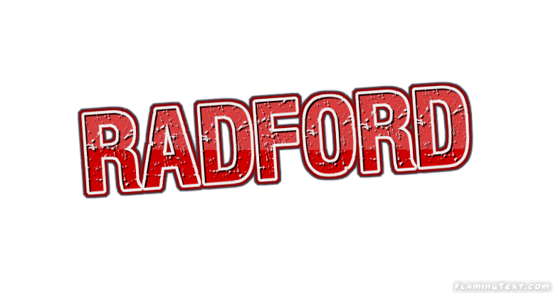 Radford Logo - Radford Logo. Free Name Design Tool from Flaming Text