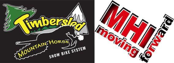 Timbersled Logo - MHi L.L.C., MHi-SNO.com |Timbersled Mountain Horse Snow Bike ...