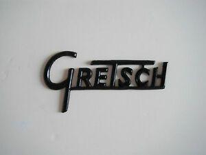 Gretsch Logo - Details about Gretsch Black Amp Logo