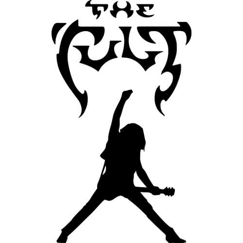 Cult Logo - The Cult Decal Sticker CULT BAND LOGO