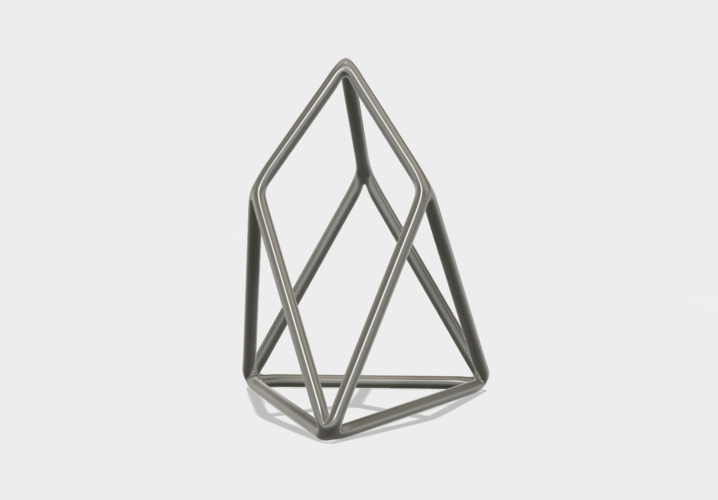 EOS Logo - 3D Printed EOS (Chestahedron) Logo by Nextin3D | Pinshape