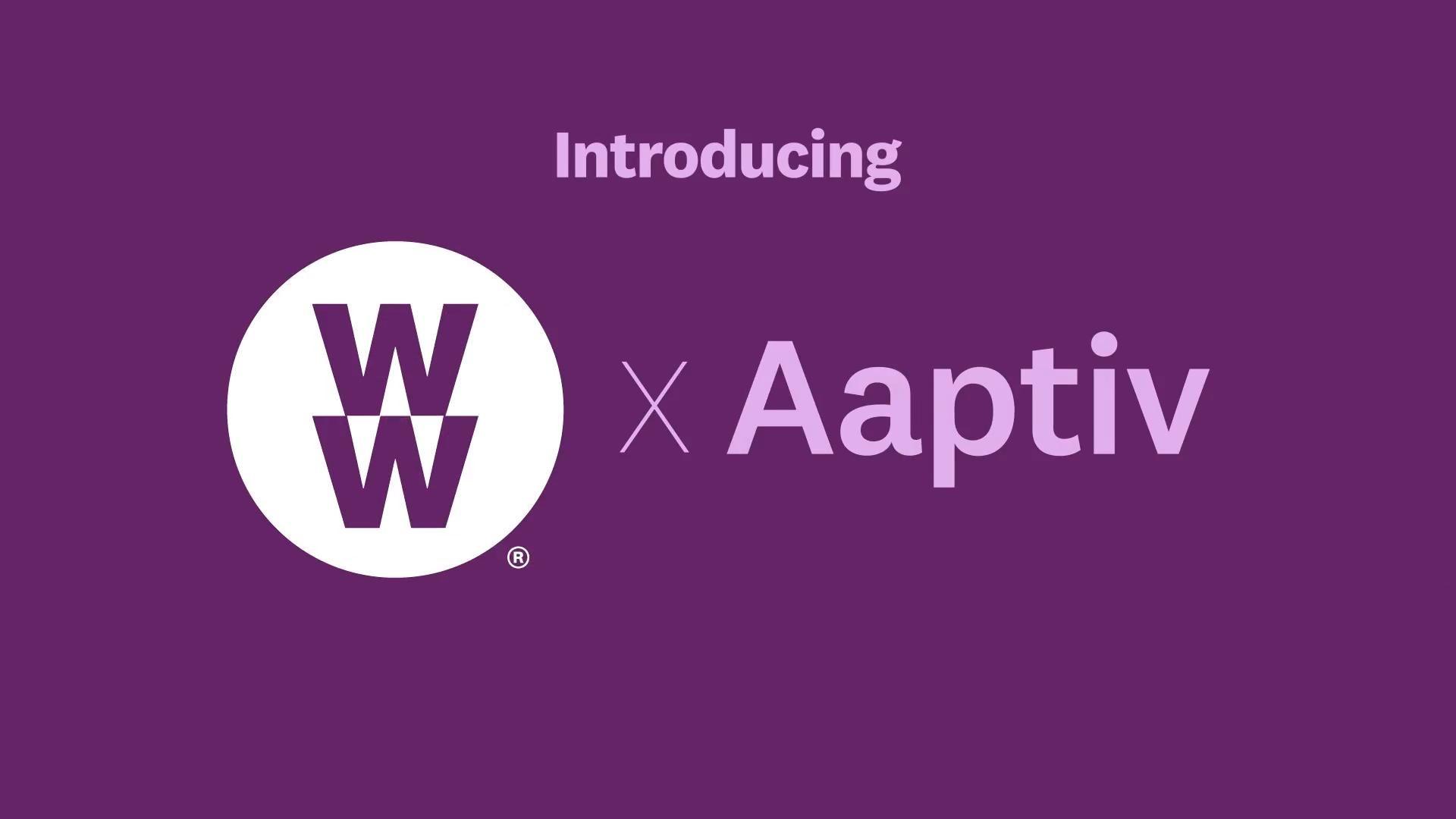 Aaptiv Logo - WW App Audio Workouts With Aaptiv