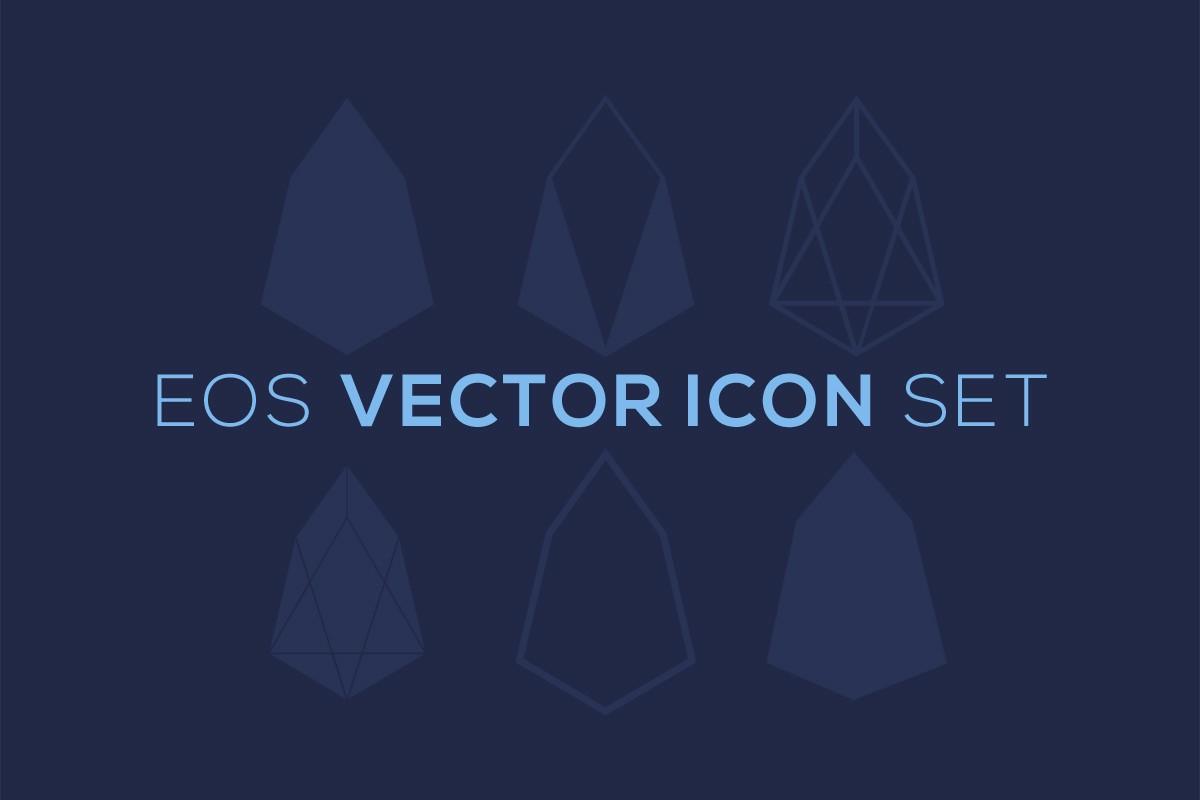 EOS Logo - EOS Logo Vector Icon Set - Fractal - Medium