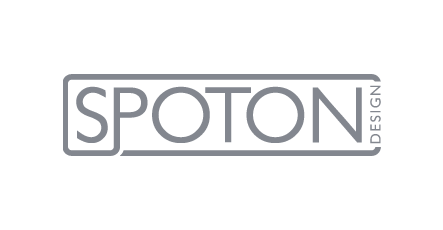 Spoton Logo - Spoton Design New Company Logo - Aqua Creative