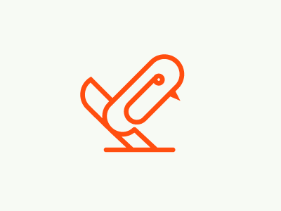 Clip Logo - Bird Clip logo by Huilin Dai on Dribbble