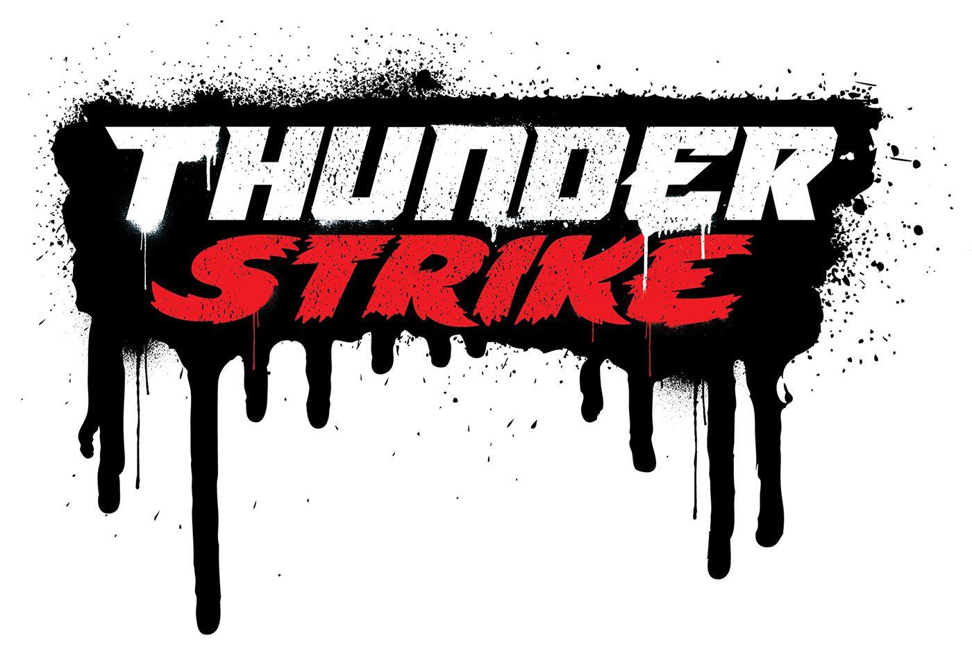 Strike Logo - Thunder Strike Logo on Behance
