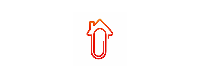 Clip Logo - House Clip Logo By Yuro 31 - Preview