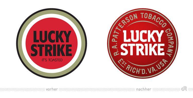 Strike Logo - Lucky Strike Has A New Logo - Business Insider