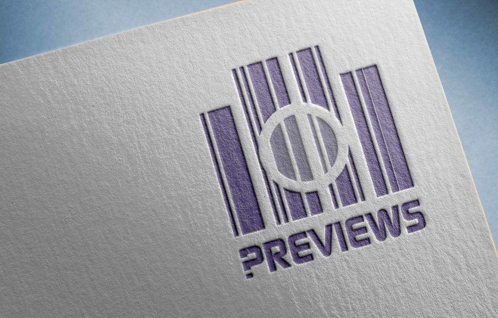 Previews Logo - Graphic Design Branding Logo, Hong Yu Portfolio BCIT D3 2019