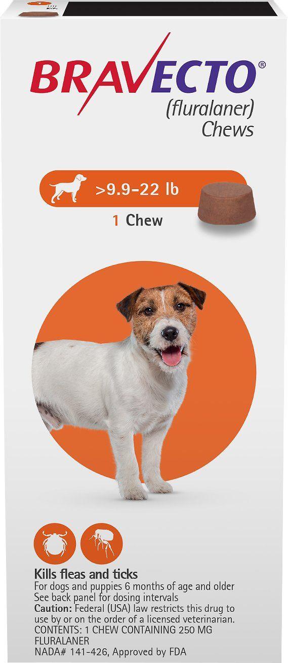 Bravecto Logo - Bravecto Chews For Dogs, 9.9 22 Lbs, 1 Treatment