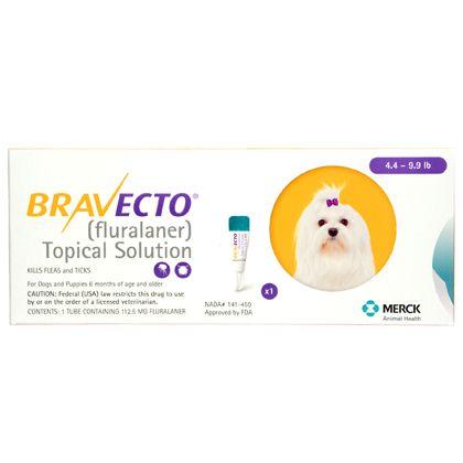 Bravecto Logo - Bravecto Topical For Dogs Toy Dog 4.4 9.9 Lbs 1 Dose