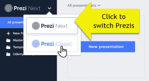 Prezi.com Logo - New Prezi or Old Prezi - Which Should You Use? » TeachMePrezi.com