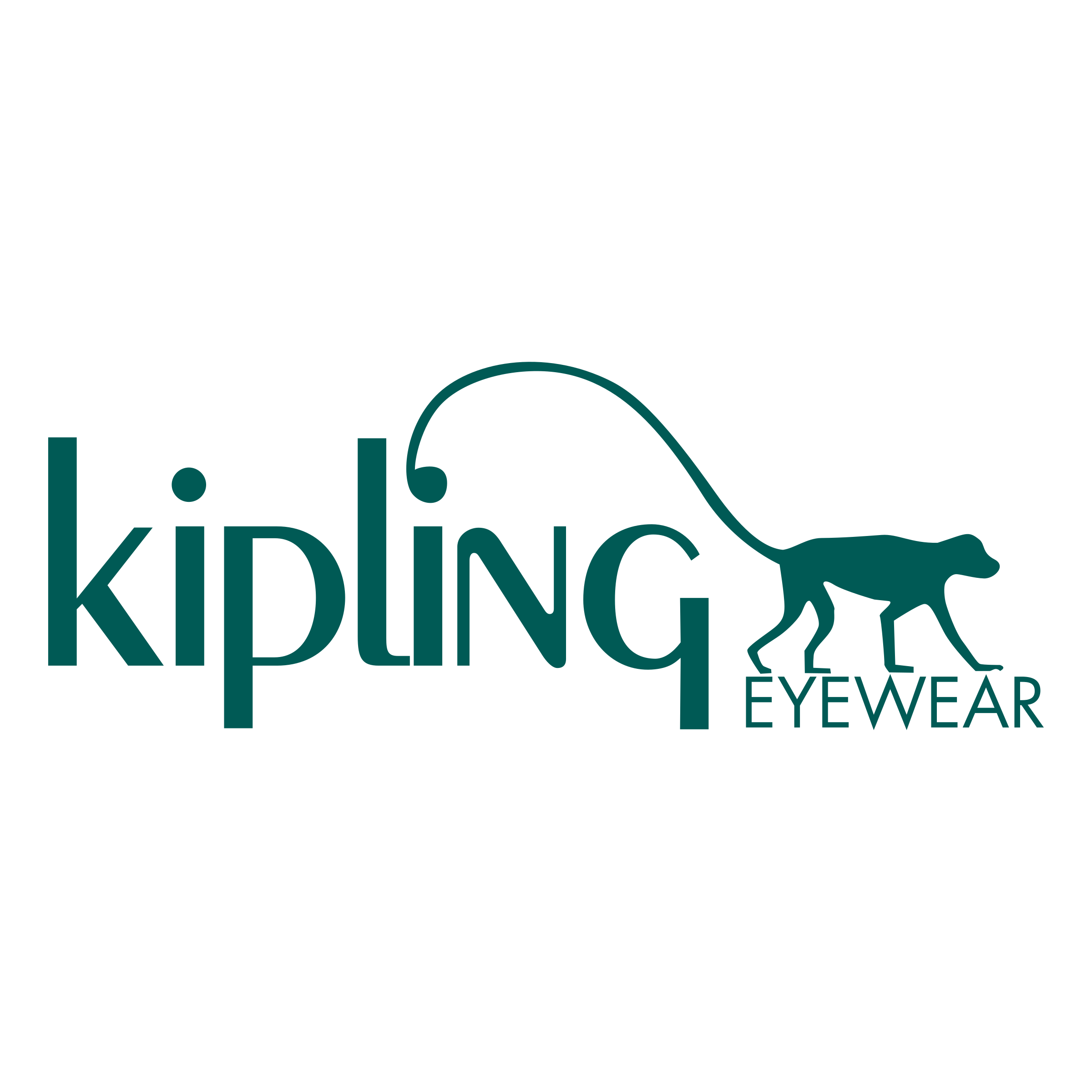 Kaixin001 Logo - Kipling Eyewear Logo PNG Transparent & SVG Vector - Freebie Supply