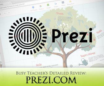 Prezi.com Logo - Prezi.com: BusyTeacher's Detailed Review