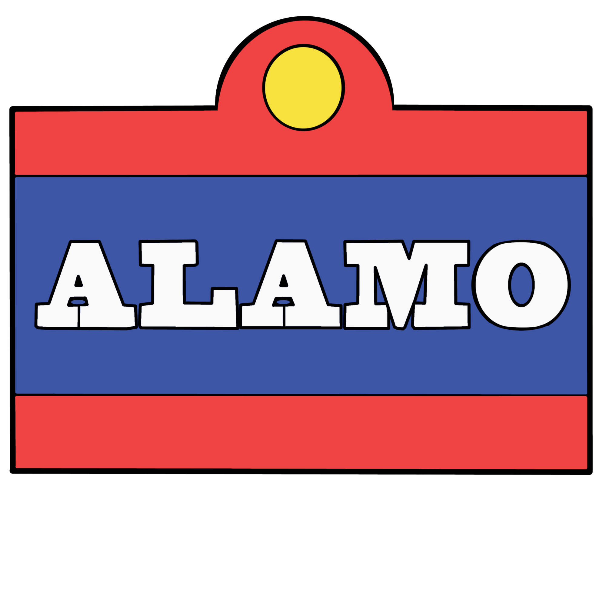 Alamo Logo - Alamo Beer Logo : KingOfTheHill
