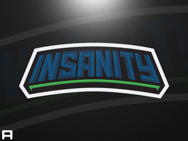 Insanity Logo - Insanity Gaming Text Logo by Allen McCoy on Dribbble