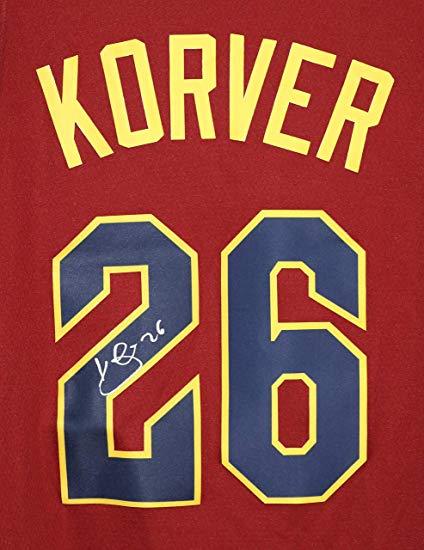 Korver Logo - Kyle Korver Cleveland Cavaliers Cavs Signed Autographed New Style ...