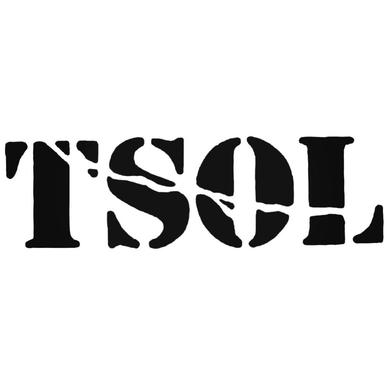 Tsol Logo - Tsol Band Decal Sticker