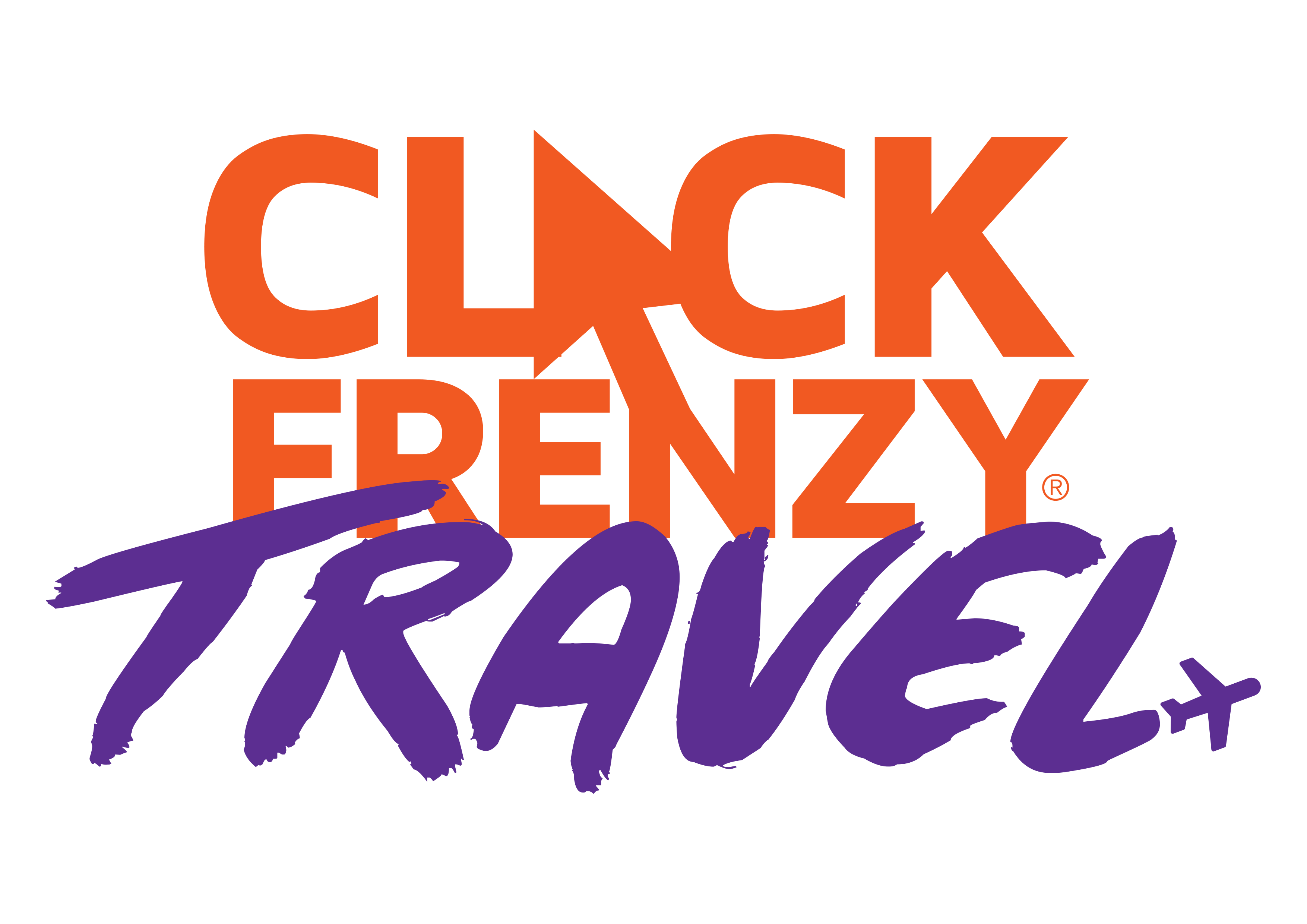Frenzy Logo - Click Frenzy Travel Logo Holiday Centre