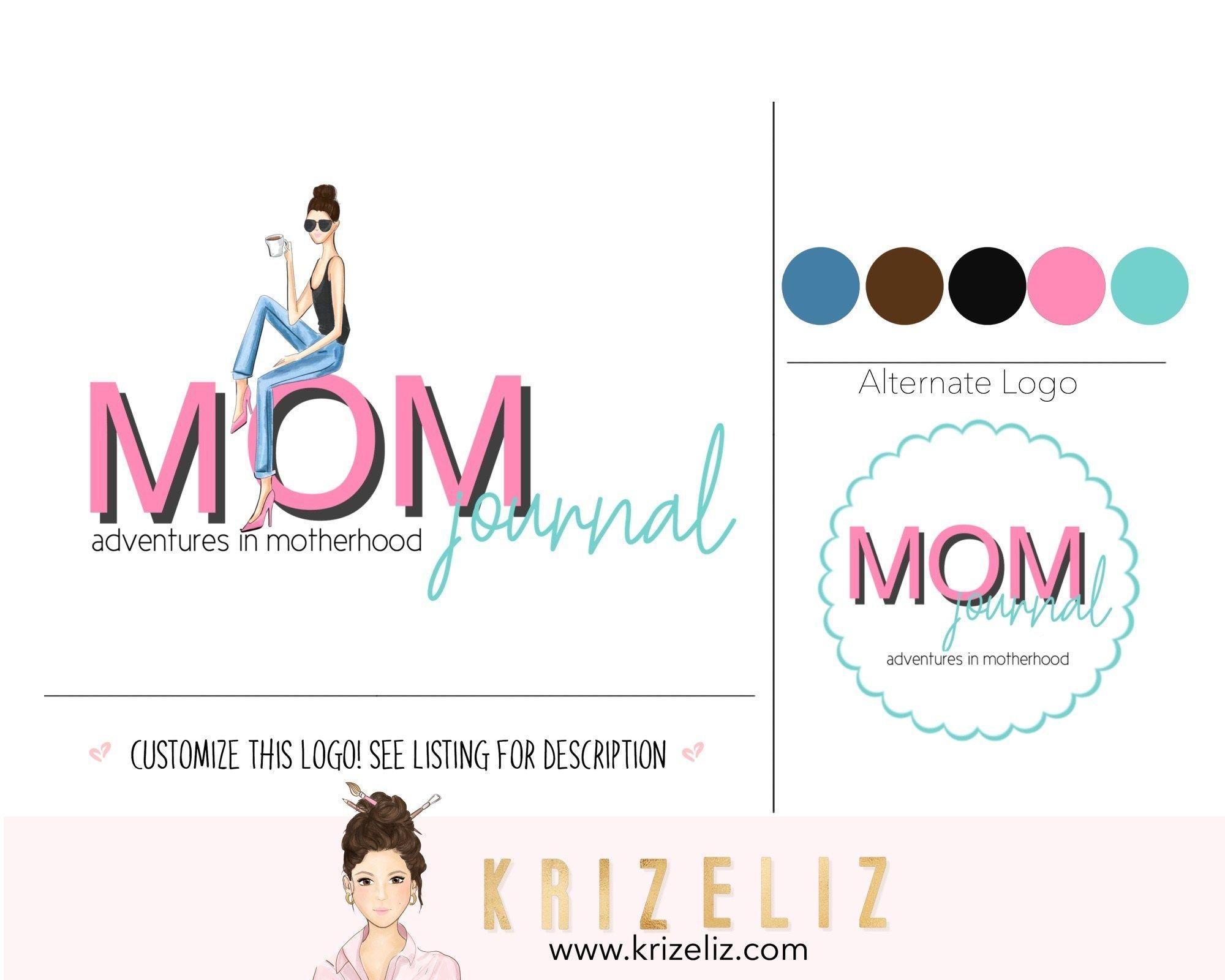Mommy Logo - Mommy blogger logo design