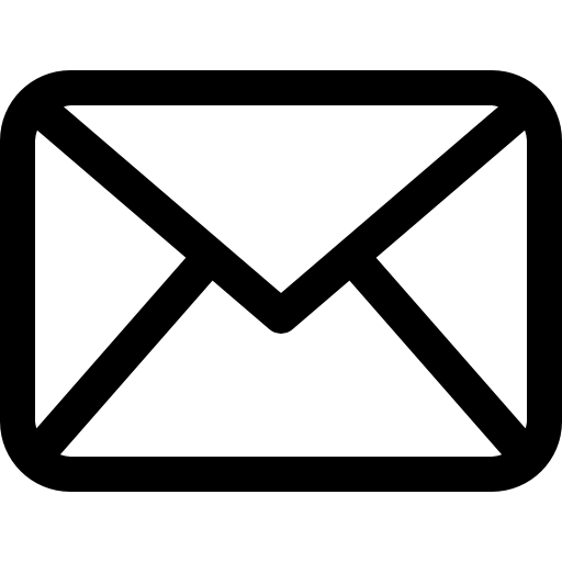 Emal Logo - Email envelope outline shape with rounded corners Icon