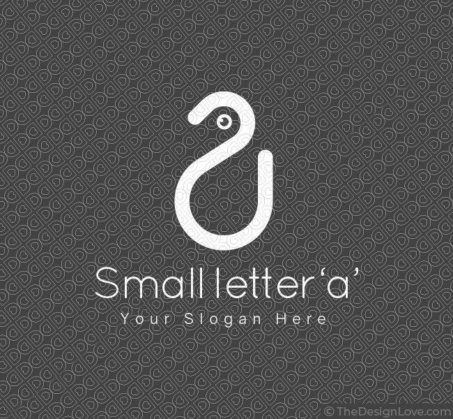 Pre Logo - Small Letter 'a' Logo & Business Card