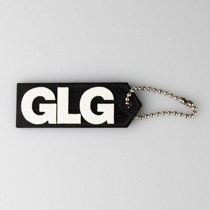 GLG Logo - Download GLG Logo Keyring von 3DRegan