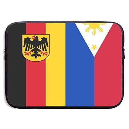 Germen Logo - Amazon.com: DGE230htD Flag of Germen and Philippines Laptop Sleeve ...