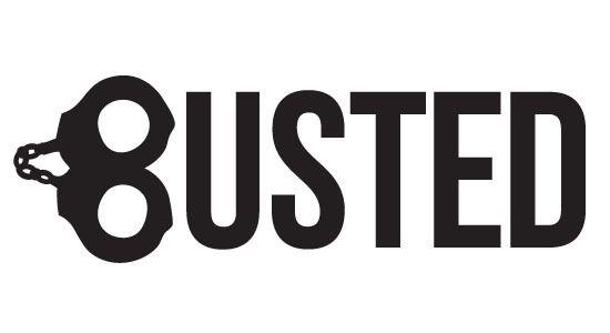 Busted Logo - Topic 5: Embellished word aesthetics Busted is interesting because ...