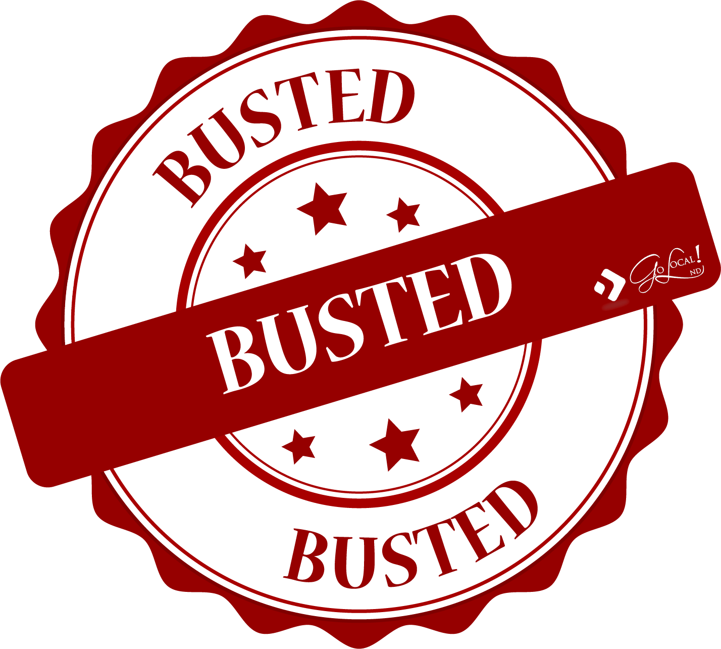 Busted Logo - Busted Graphic — GoLocal! ND