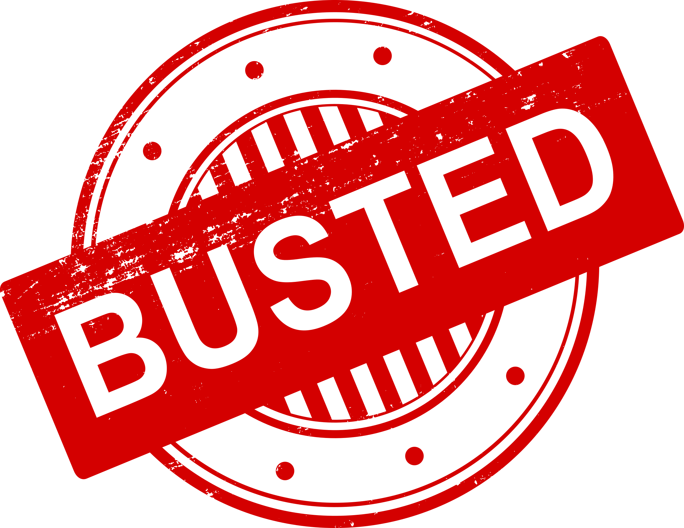 Busted Logo - 4 Busted Stamp (PNG Transparent) | OnlyGFX.com