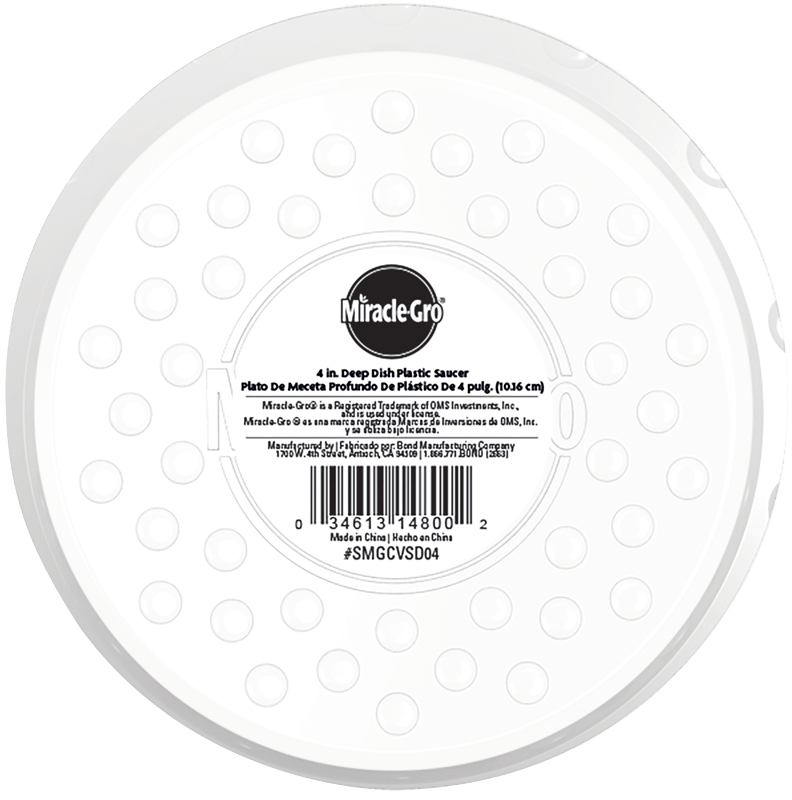 Miracle-Gro Logo - Miracle Gro® Deep Dish Plastic Saucer