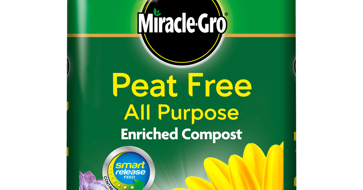 Miracle-Gro Logo - Miracle Gro® Peat Free All Purpose Enriched Compost