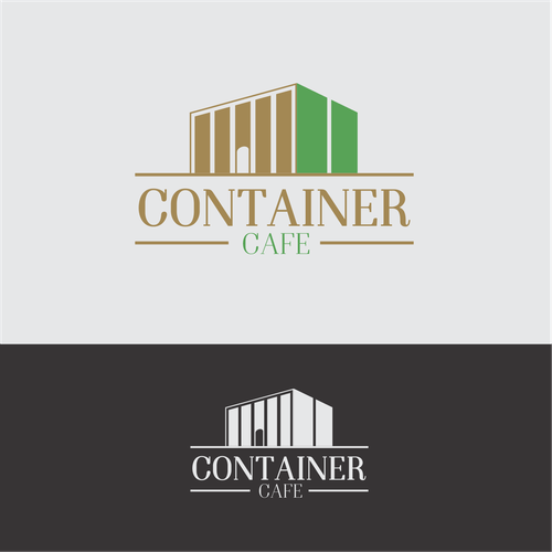 Container Logo - Create a branding package for a converted shipping container cafe ...