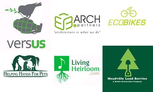 Green Company Logo - New Blog Templates..!: Hongkiat.com: Logo Design Inspiration: 30