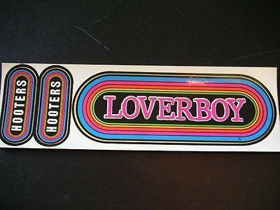 Loverboy Logo - KLOS Rainbow Decal Sticker Logo SALE!