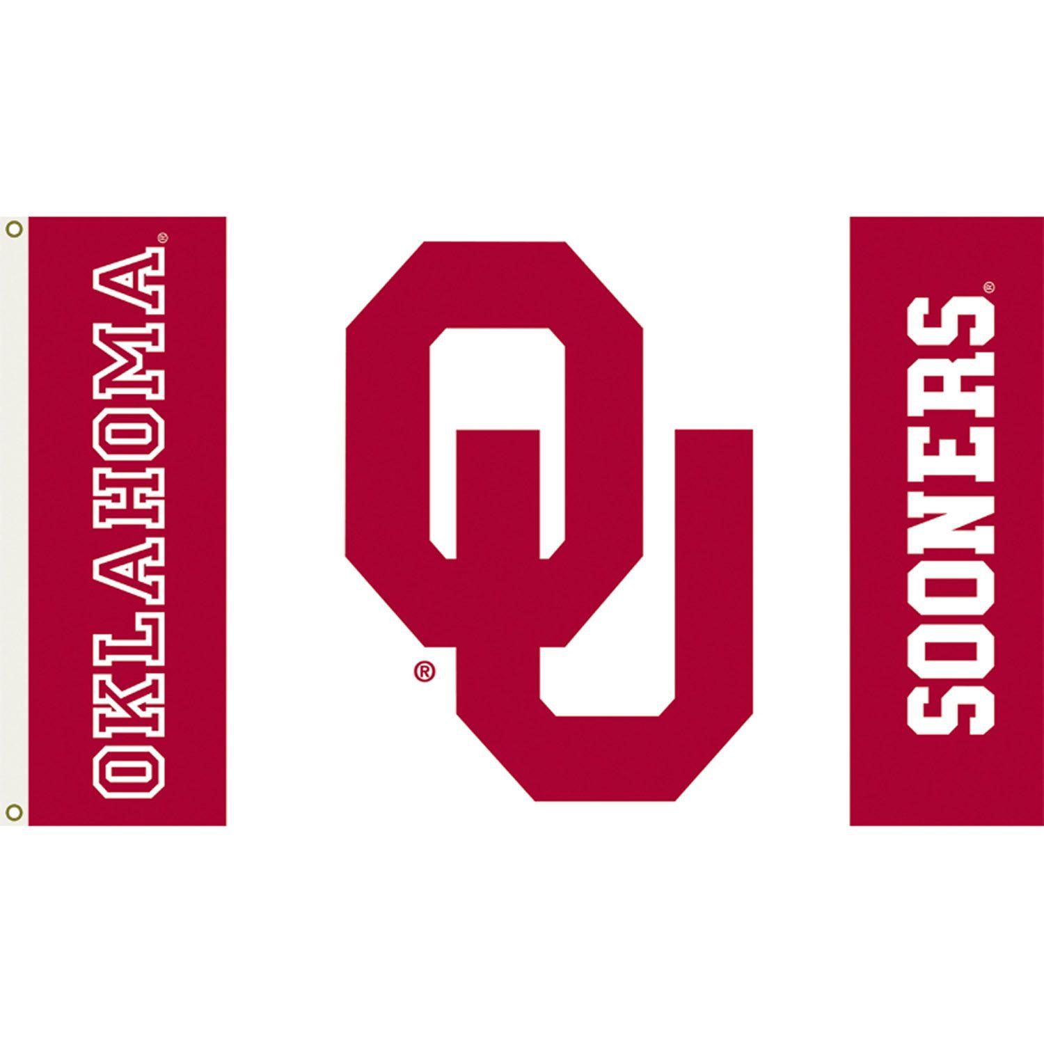 Sooners Logo - Oklahoma Sooners 3ft x 5ft Team Flag - Logo Design 2