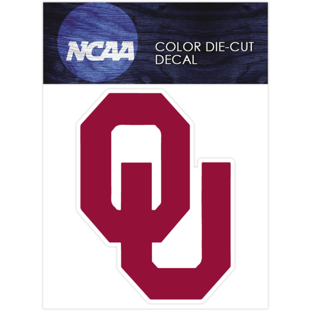 Sooners Logo - Oklahoma Sooners Logo NCAA Die Cut Vinyl Car Sticker Bumper Window