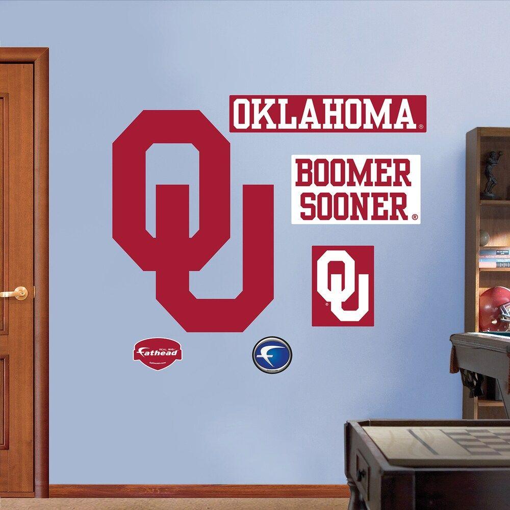 Sooners Logo - Fathead Oklahoma Sooners Logo Wall Decals