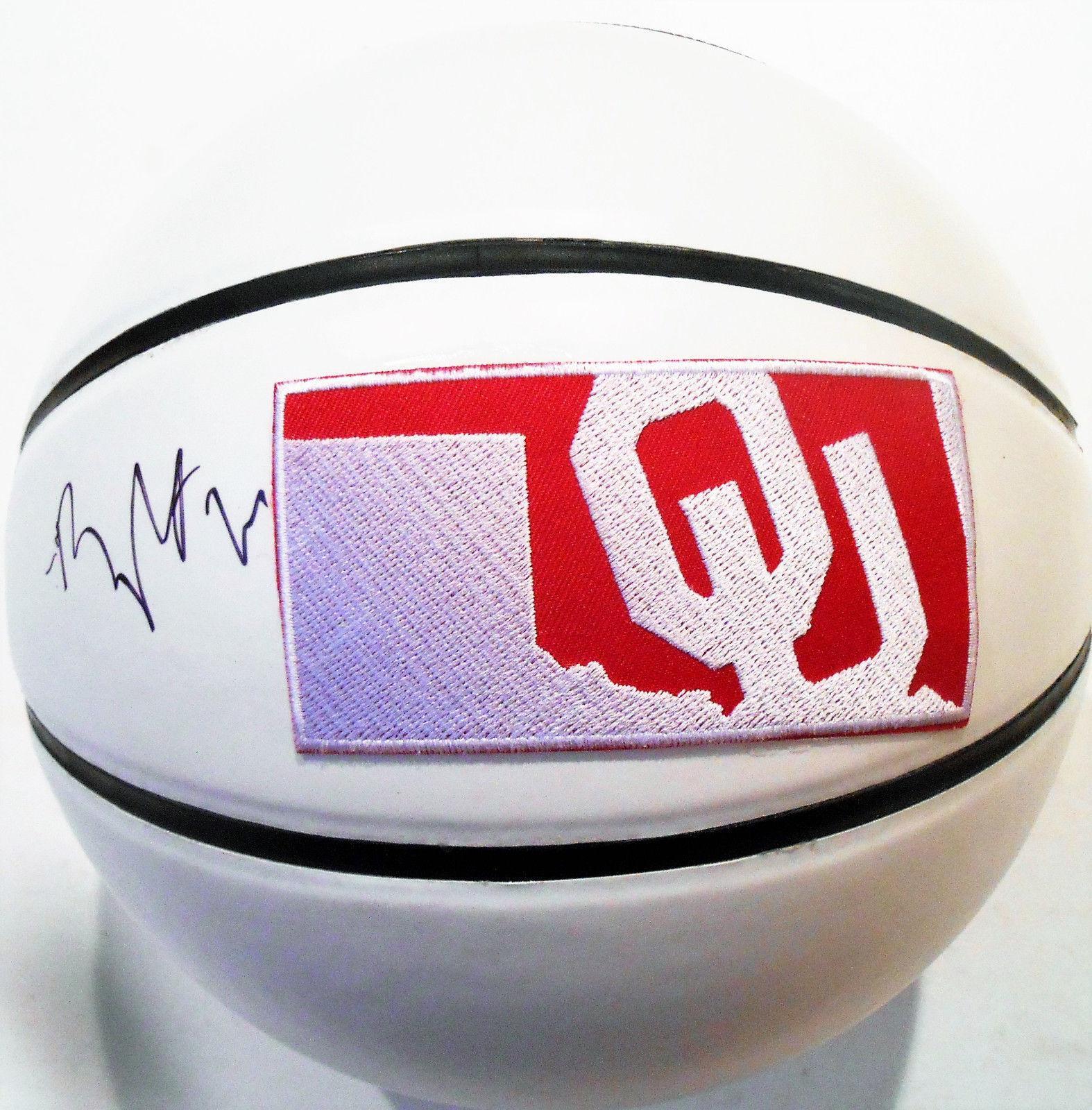 Sooners Logo - Buddy Hield Signed Oklahoma Sooners Logo Basketball w/JSA COA SD19137