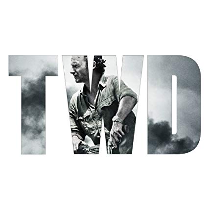 TWD Logo - Customise4U Walking Dead TWD Logo Wall Stickers Wall Art Transfers ...